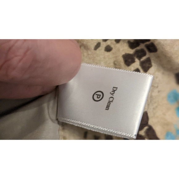 Coldwater Creek Silk Blend Midi Skirt Petite Small - Picture 7 of 9